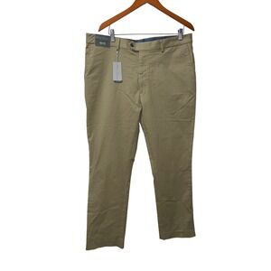 Daniel Cremieux Performance Dress Pants Mens 40x30 Khaki‎ Chinos Trousers